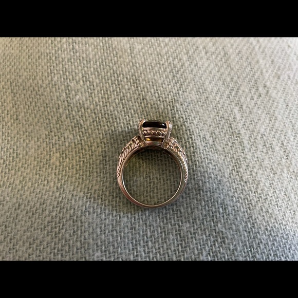 Judith Ripka light topaz ring in size 8 - Picture 3 of 5